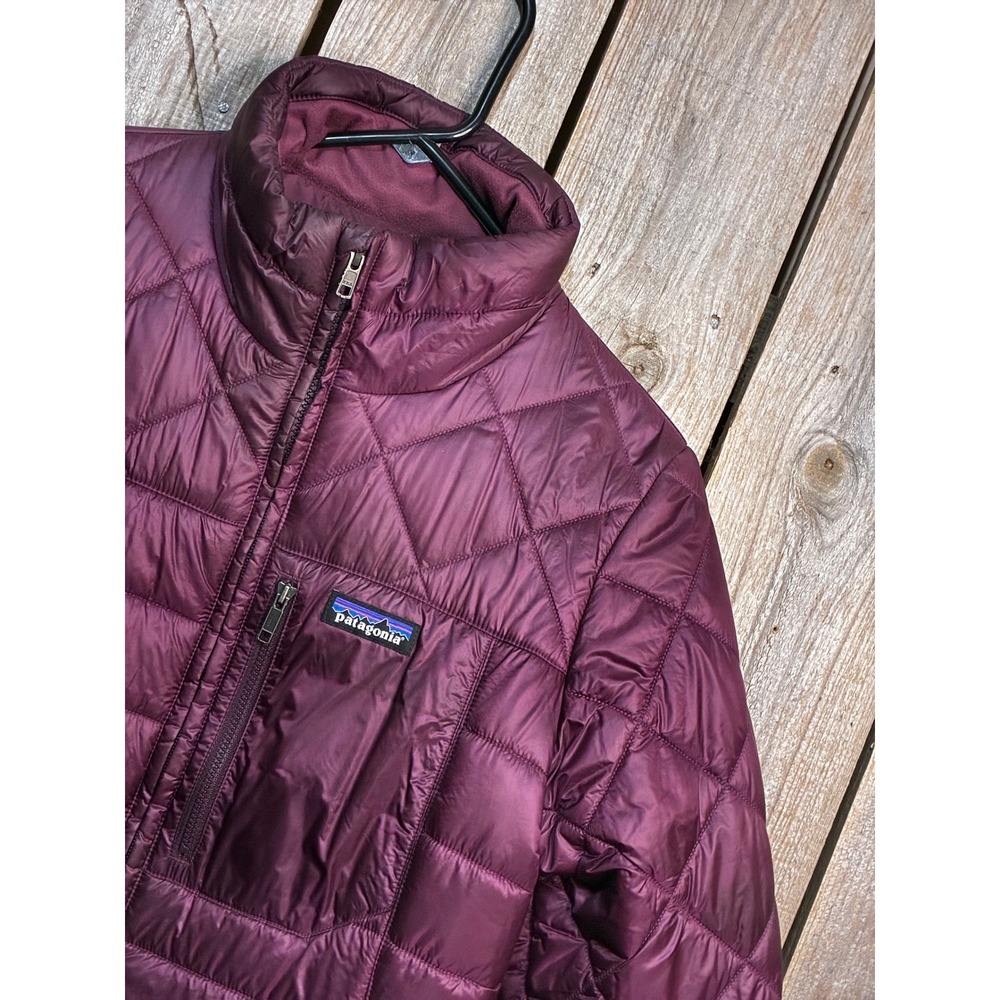 Patagonia Nano Puff Quilted Puffer Jacket Purple STY27690 Women Medium